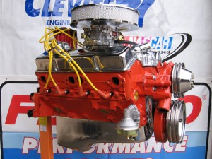Chevy Orange Engine 